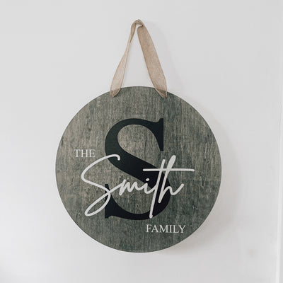 Custom Door Hanger Sign