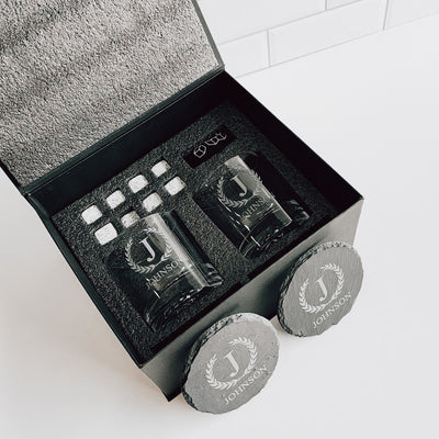 Custom Closing Gift - Whiskey Box