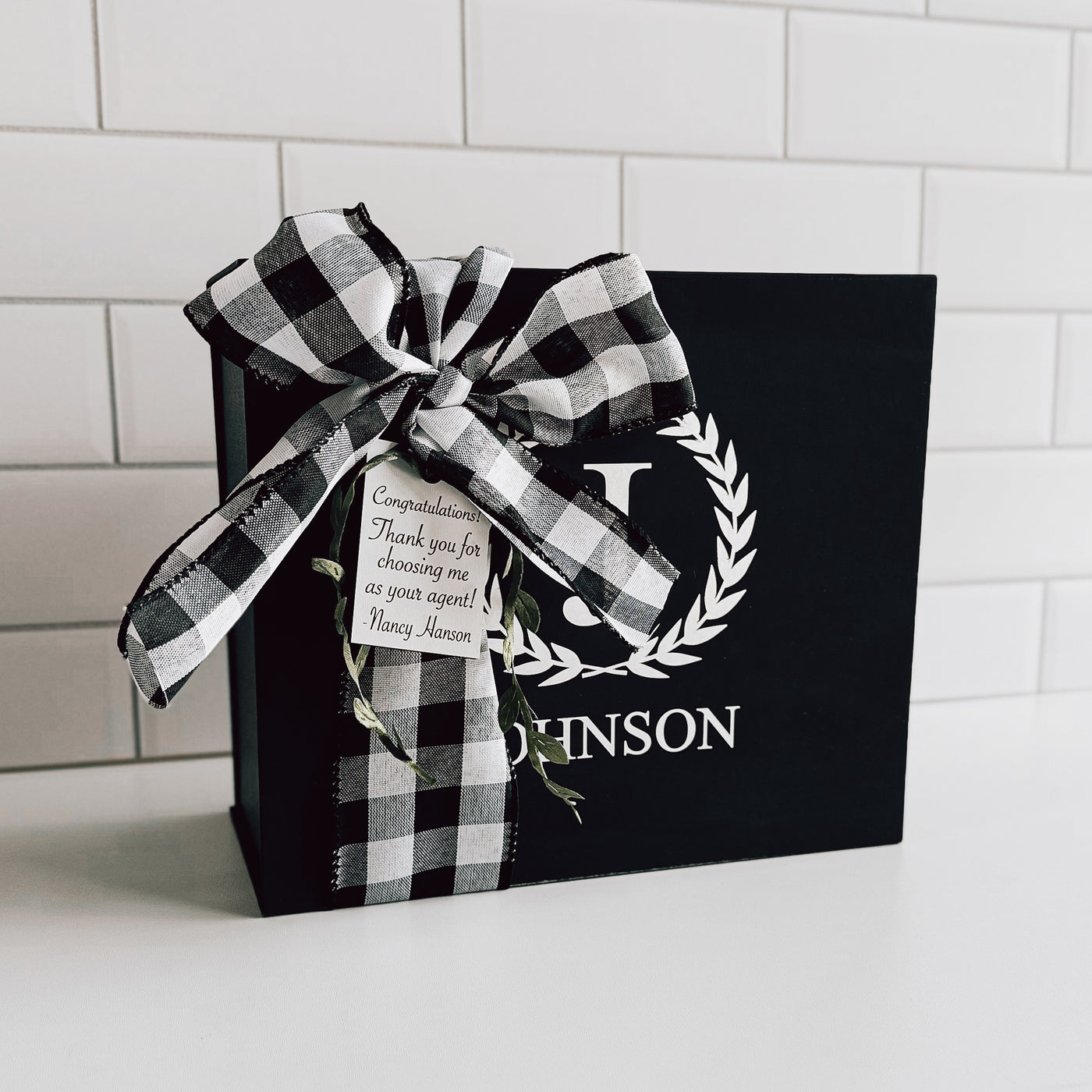Custom Closing Gift - Whiskey Box