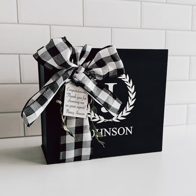 Custom Closing Gift - Whiskey Box