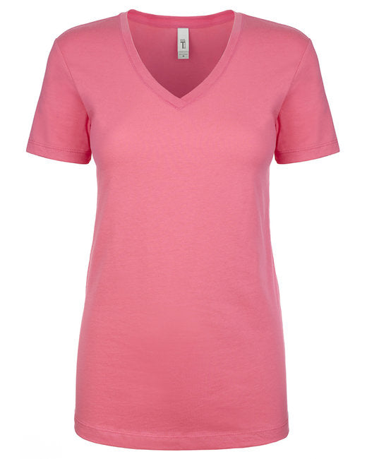 Branded Ladies V-Neck T-Shirt