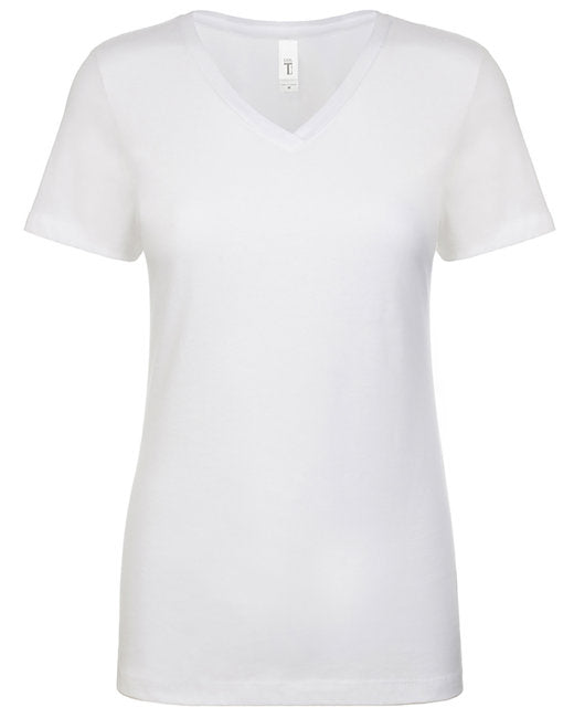 Branded Ladies V-Neck T-Shirt