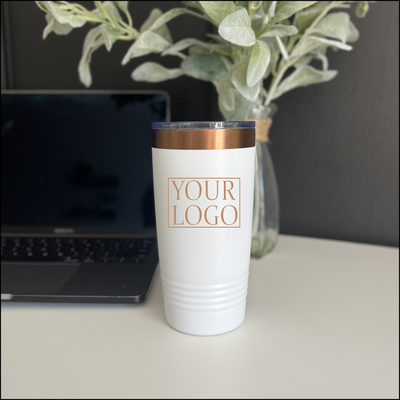 20 oz Tumbler - Rose Gold Plated