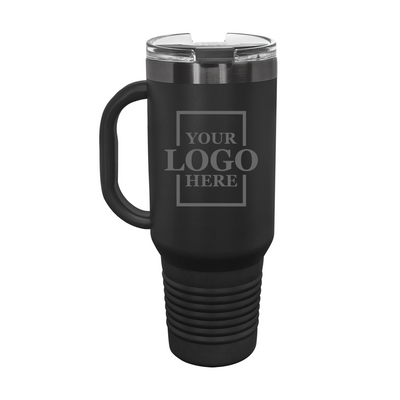 40 oz Travel Mug with Straw