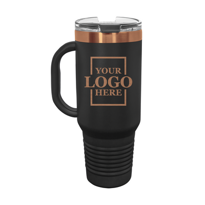 40 oz Travel Mug with Straw