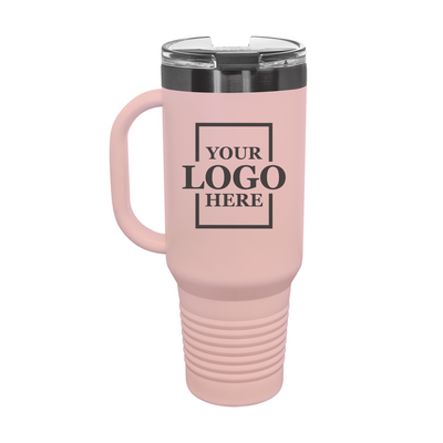 40 oz Travel Mug with Straw