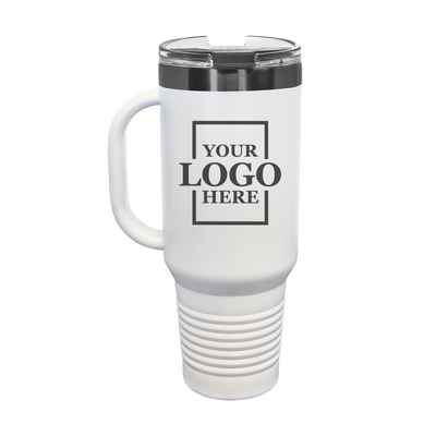 40 oz Travel Mug with Straw