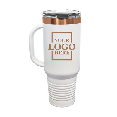 40 oz Travel Mug with Straw