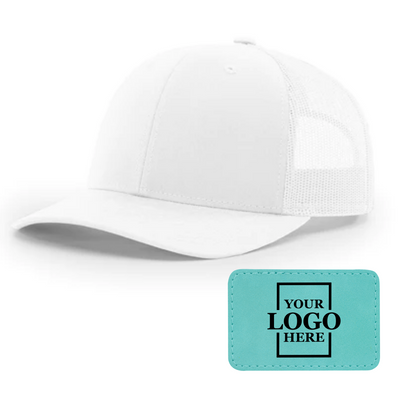 Branded Trucker Snapback Hat - Rectangle Patch