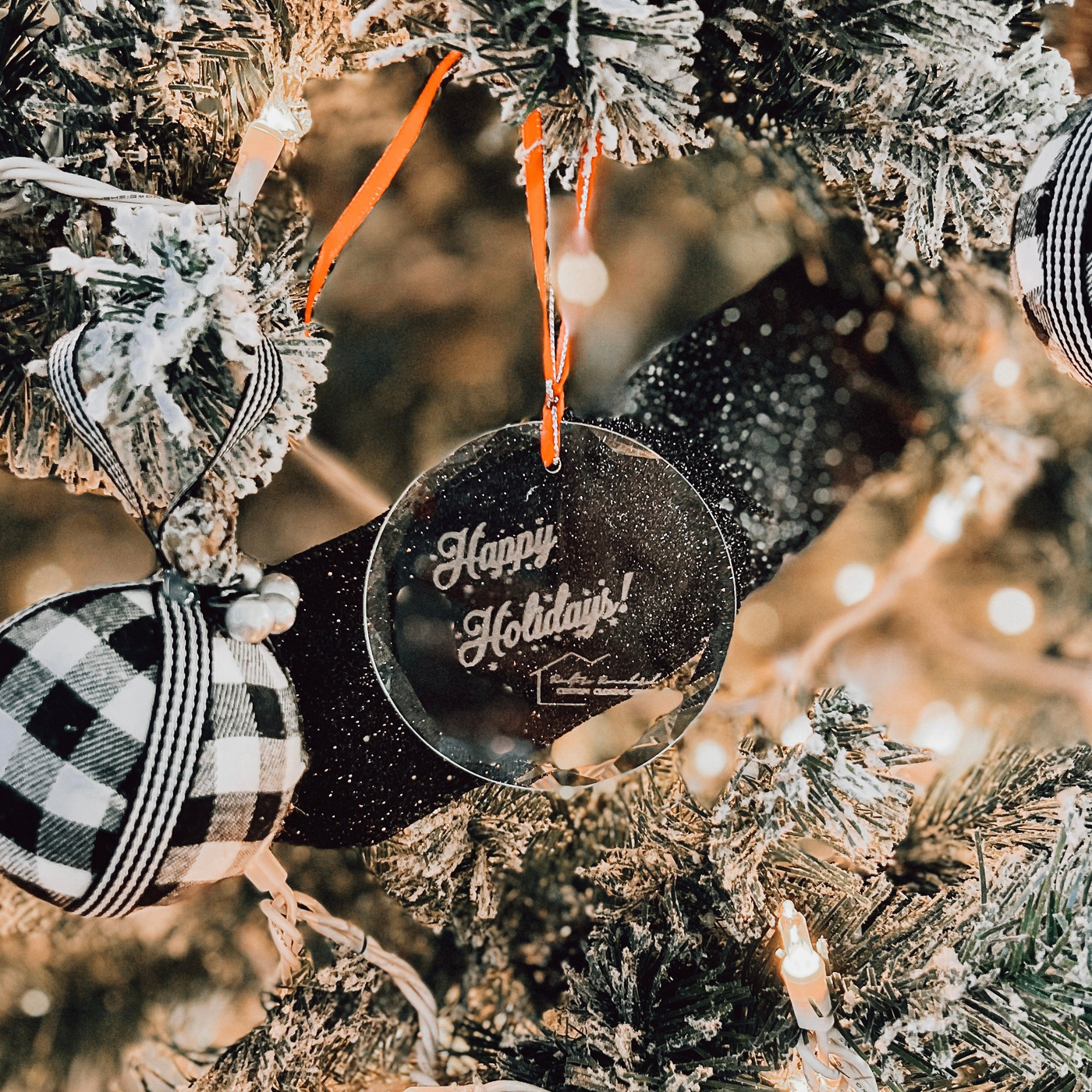 Custom Glass Christmas Ornaments