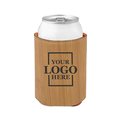 leatherette koozie real estate merch Realtor Branded Merch real estate gift Custom Closing Gift realtor Gift Customer Gift client Gift Personalized koozie drinkware promotional products branded koozie real estate team merch team  gifts realtor drinkware