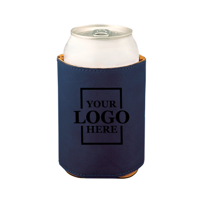 leatherette koozie real estate merch Realtor Branded Merch real estate gift Custom Closing Gift realtor Gift Customer Gift client Gift Personalized koozie drinkware promotional products branded koozie real estate team merch team  gifts realtor drinkware