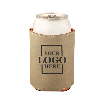 leatherette koozie real estate merch Realtor Branded Merch real estate gift Custom Closing Gift realtor Gift Customer Gift client Gift Personalized koozie drinkware promotional products branded koozie real estate team merch team  gifts realtor drinkware