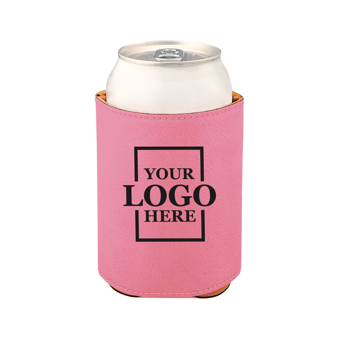 leatherette koozie real estate merch Realtor Branded Merch real estate gift Custom Closing Gift realtor Gift Customer Gift client Gift Personalized koozie drinkware promotional products branded koozie real estate team merch team  gifts realtor drinkware