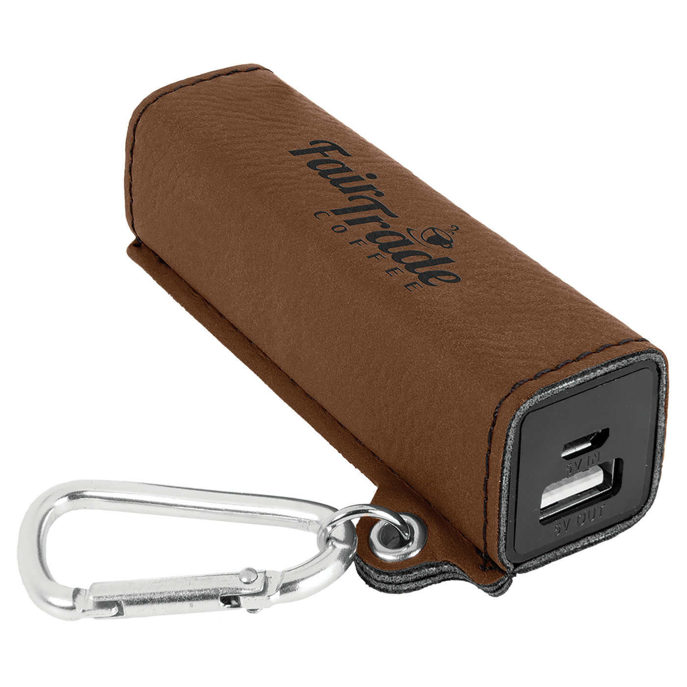 Branded Leatherette USB Power Bank