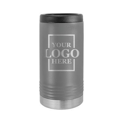 Branded slim koozie slim can koozie Branded Drinkware Realtor Branded Merch Engraved slim koozie Custom Closing Gift Client Gift Customer Gift Employee Gift Personalized slim koozie drinkware promotional products promotional drinkware real estate team merch team gifts birthday gifts realtor drinkware