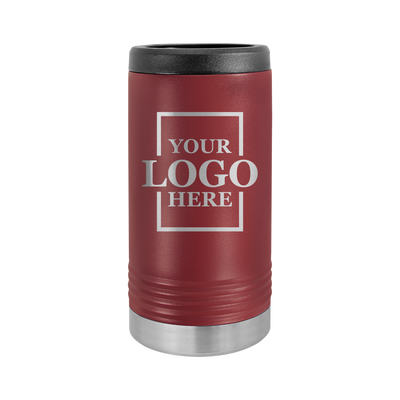 Branded slim koozie slim can koozie Branded Drinkware Realtor Branded Merch Engraved slim koozie Custom Closing Gift Client Gift Customer Gift Employee Gift Personalized slim koozie drinkware promotional products promotional drinkware real estate team merch team gifts birthday gifts realtor drinkware