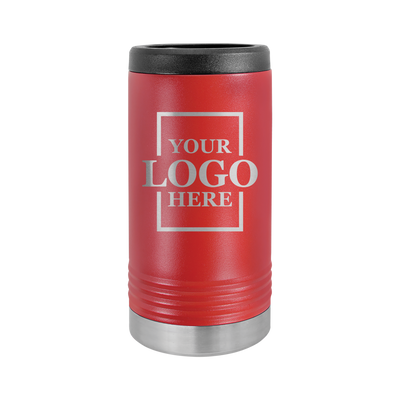 Branded slim koozie slim can koozie Branded Drinkware Realtor Branded Merch Engraved slim koozie Custom Closing Gift Client Gift Customer Gift Employee Gift Personalized slim koozie drinkware promotional products promotional drinkware real estate team merch team gifts birthday gifts realtor drinkware