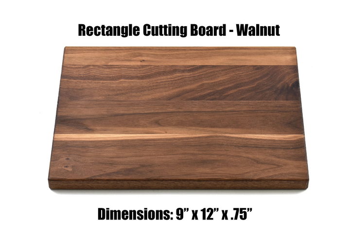 Real estate gift of a medium maple rectangle cutting board 