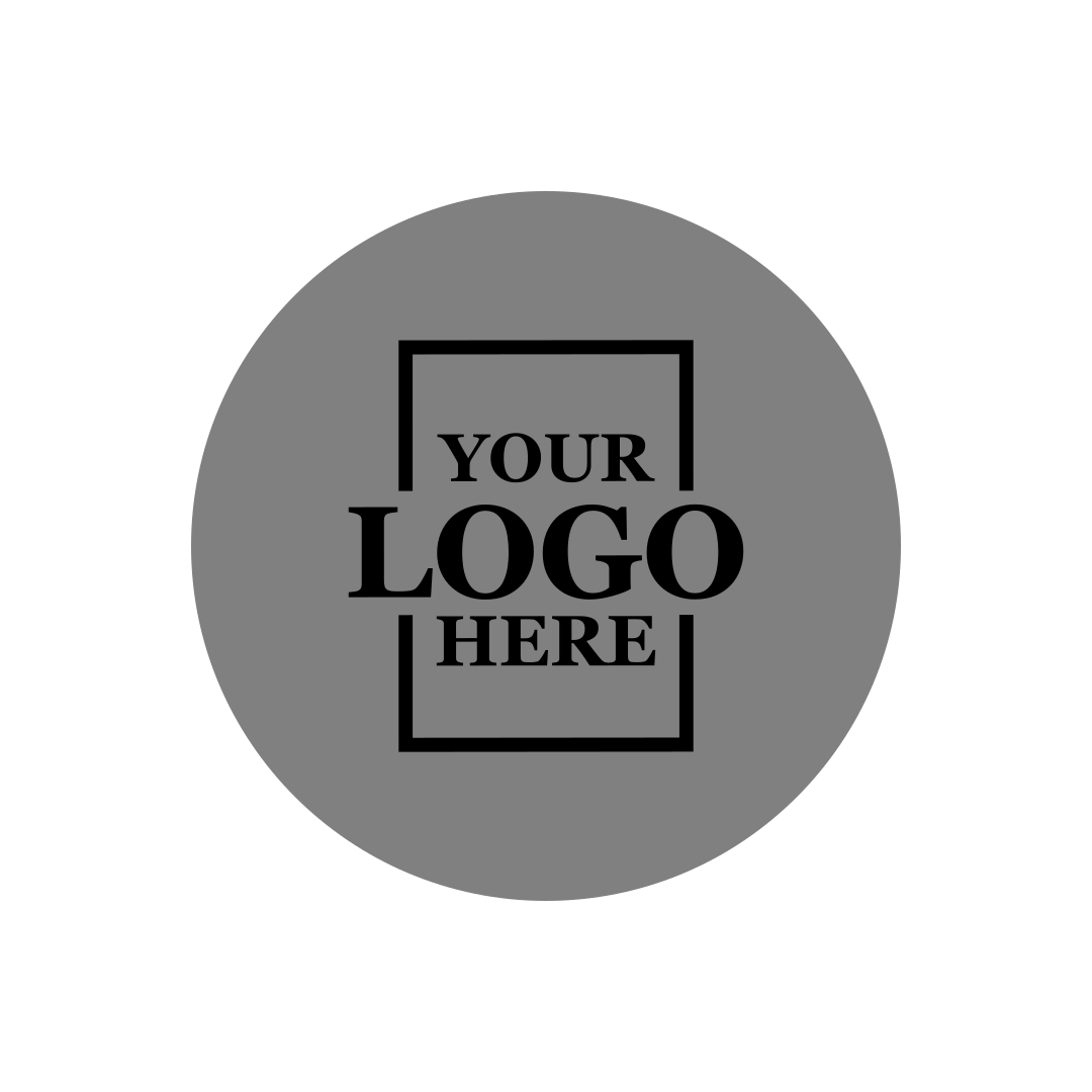 Real estate promotional gift of custom branded pop sockets in gray with black printing