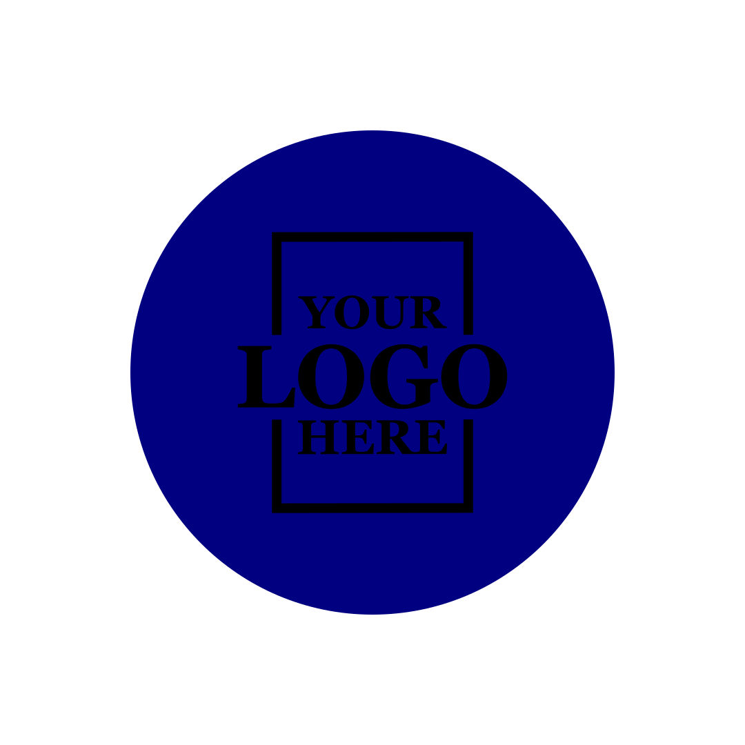 Real estate promotional gift of custom branded pop sockets in navy with black