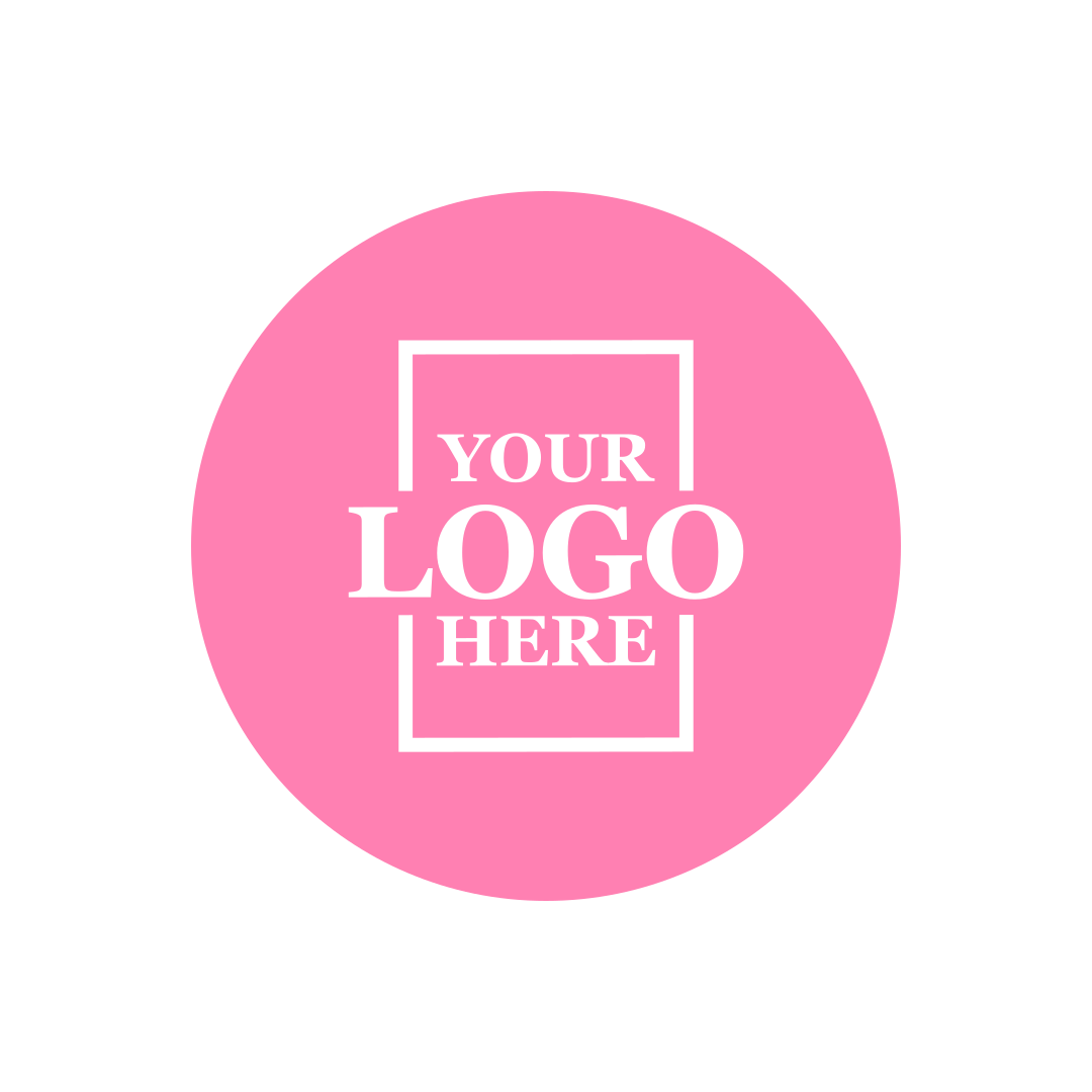 Real estate promotional gift of custom branded pop sockets in pink with white printing