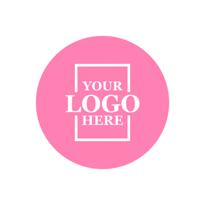 Real estate promotional gift of custom branded pop sockets in pink with white printing